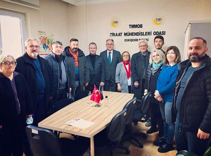 CUMHURİYET HALK PARTİSİ TEPEBAŞI İLÇE YÖNETİMİ ŞUBEMİZİ ZİYARETTE BULUNDULAR