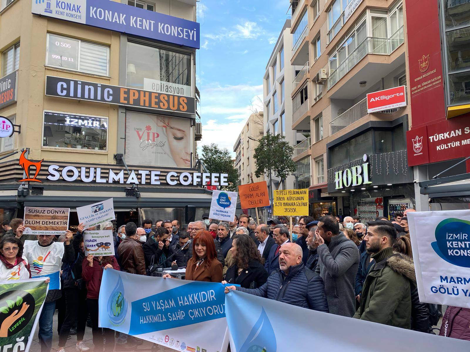TMMOB ZİRAAT MÜHENDİSLERİ ODASI İZMİR ŞUBESİ 22 MART DÜNYA SU GÜNÜ BASIN BİLDİRİSİ