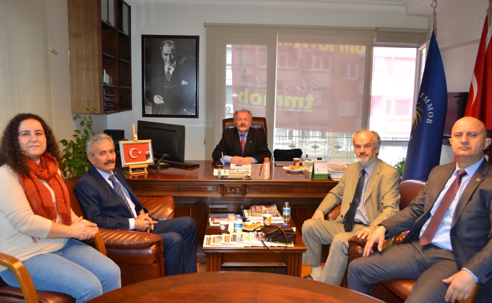 TÜRKİYE ZİRAATÇILAR DERNEĞİ'NİN ZİYARETİ