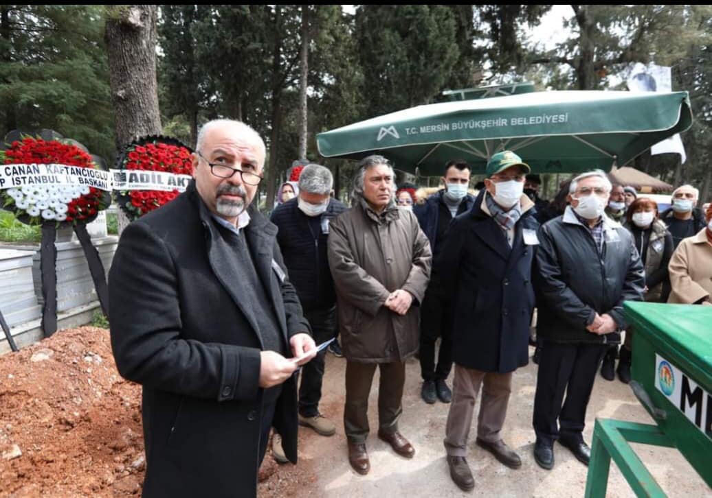 AKIN ÖZDEMİR'İN EŞİ MİNE ÖZDEMİR'İ SONSUZLUĞA UĞURLADIK.