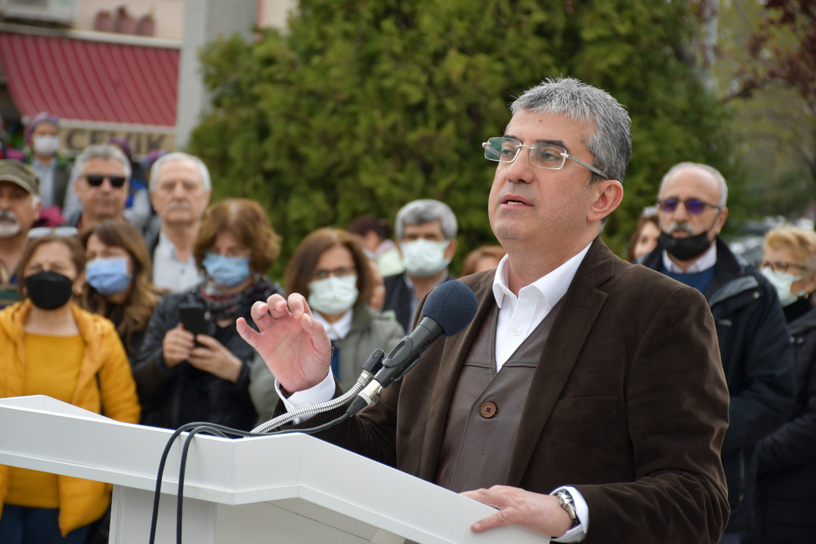 Ç.KALE BELEDİYE BAŞKANYARDIMCISI MESLEKTAŞIMIZ İRFAN MUTLUAY`A DESTEK