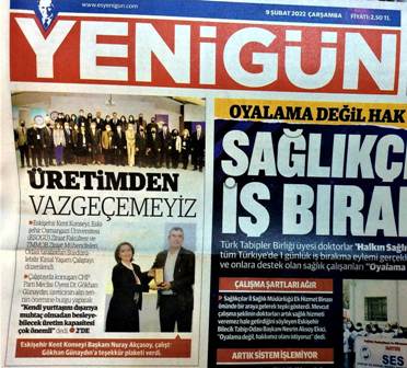 İSTİKBAL GAZETESİ, YENİ GÜN, SAKARYA, SONHABER GAZETELERİ: SÜRDÜRÜLEBİLİR KIRSAL YAŞAM ÇALIŞTAYI