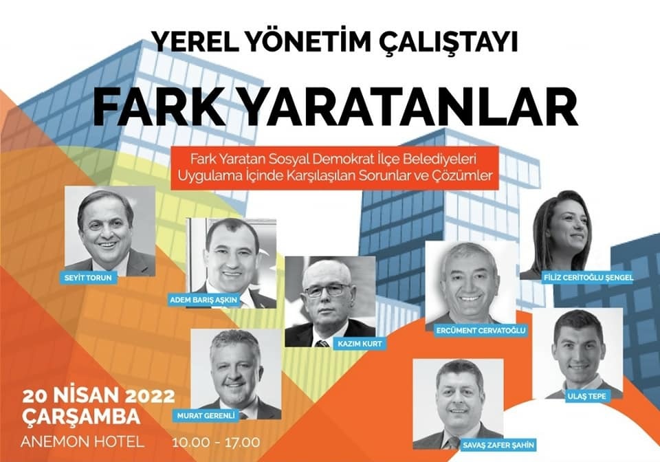 SOSYAL DEMOKRASİ DERNEĞİ "YEREL YÖNETİM ÇALIŞTAYI" GERÇEKLEŞTİRİLDİ