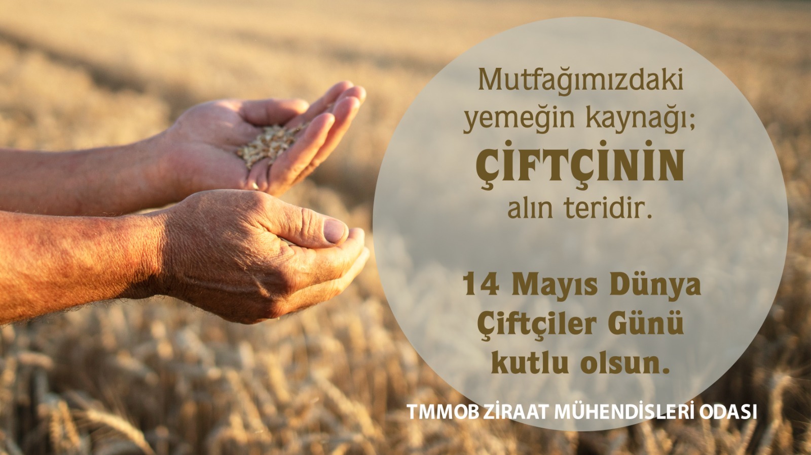 ÜRETEMEMEK Mİ? ÜRETTİRİLMEMEK Mİ? İŞTE BÜTÜN MESELE BU!

ÜRETİCİ DE MUTSUZ... TÜKETİCİ DE MUTSUZ...

"14 MAYIS DÜNYA ÇİFTÇİLER GÜNÜ" !...

BUGÜN, KUTLAMA GÜNÜ DEĞİL, SORGULAMA GÜNÜDÜR.