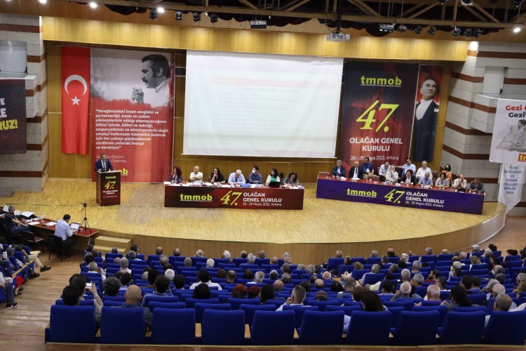 TMMOB 47. OLAĞAN GENEL KURULUNA KATILDIK