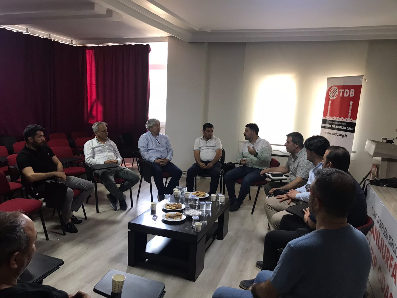 ŞANLIURFA TABİP ODASI VE ŞANLIURFA DİŞ HEKİMLERİ ODASINA ZİYARET