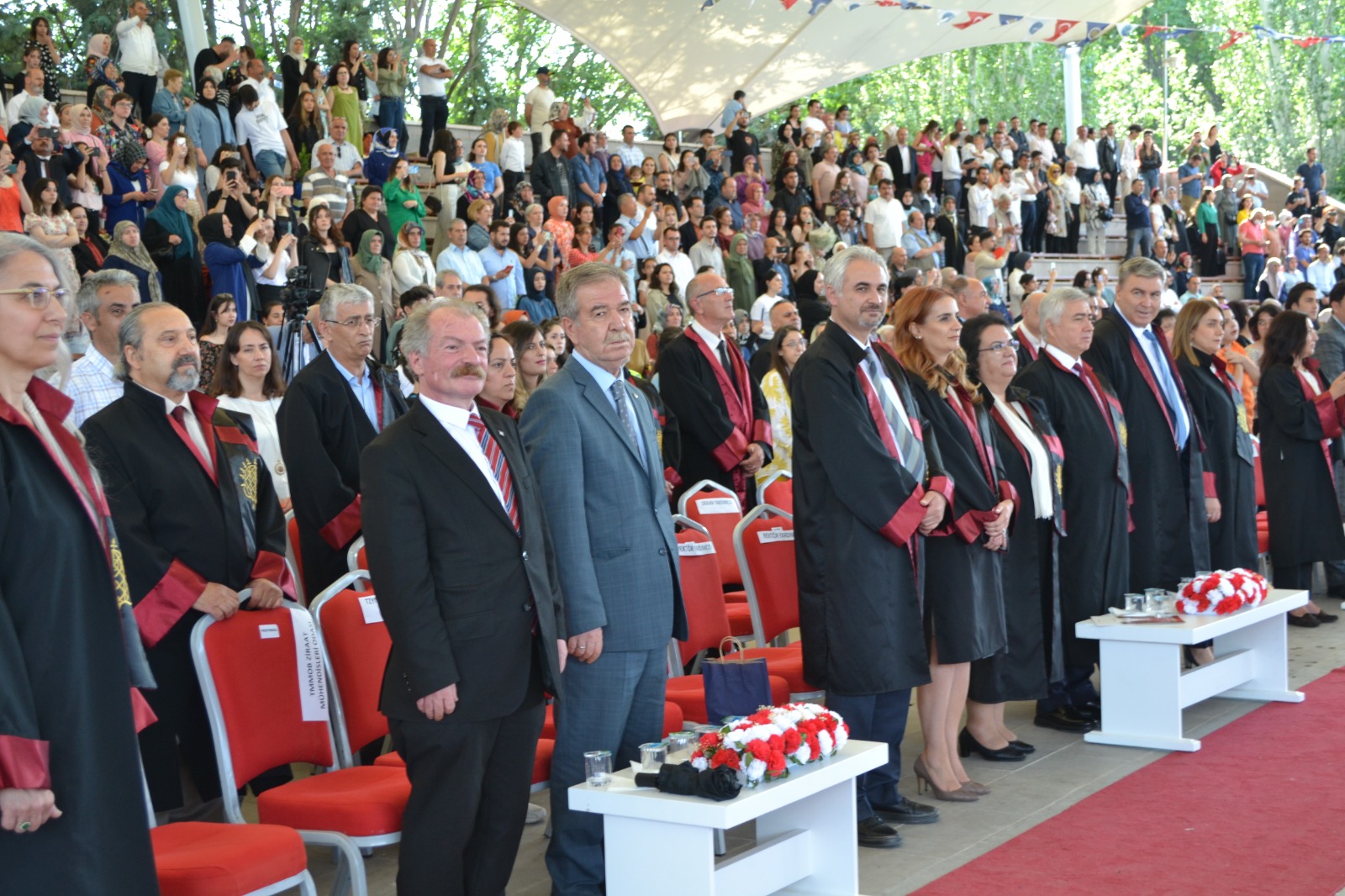ANKARA ÜNİVERSİTESİ ZİRAAT FAKÜLTESİ 2021-2022 EĞİTİM ÖĞRETİM YILI MEZUNİYET TÖRENİ'NE KATILDIK