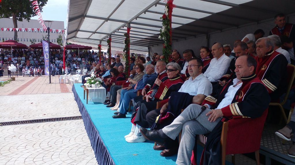 19 MAYIS ÜNİVERSİTESİ ZİRAAT FAKÜLTESİ DEKAN ZİYARETİ VE MEZÜNİYET TÖRENİ