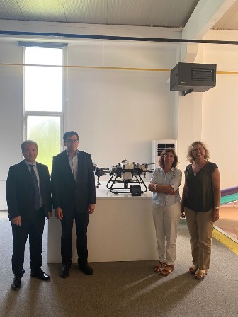 TARIMSAL İLAÇLAMADA İHA/DRONE EĞİTİMİ GERÇEKLEŞTİRİLDİ