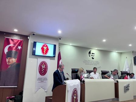 ESKİŞEHİR-BİLECİK VETERİNER HEKİMLERİ ODASI GENEL KURULUNA KATILIM SAĞLADIK
