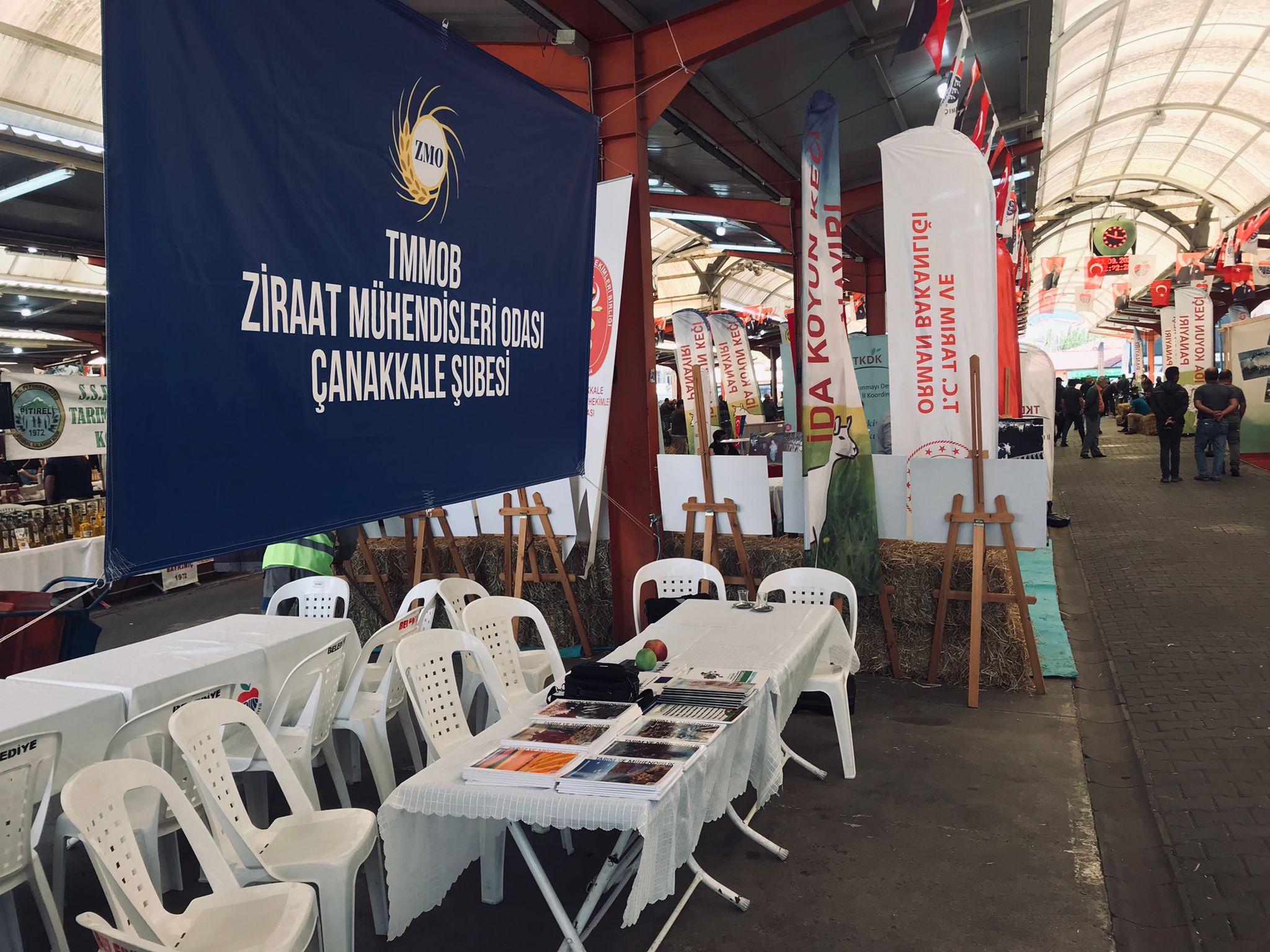 ZMO ÇANAKKALE ŞUBESİ BAYRAMİÇ KOYUN KEÇİ PANAYIRINDA STAND AÇTI