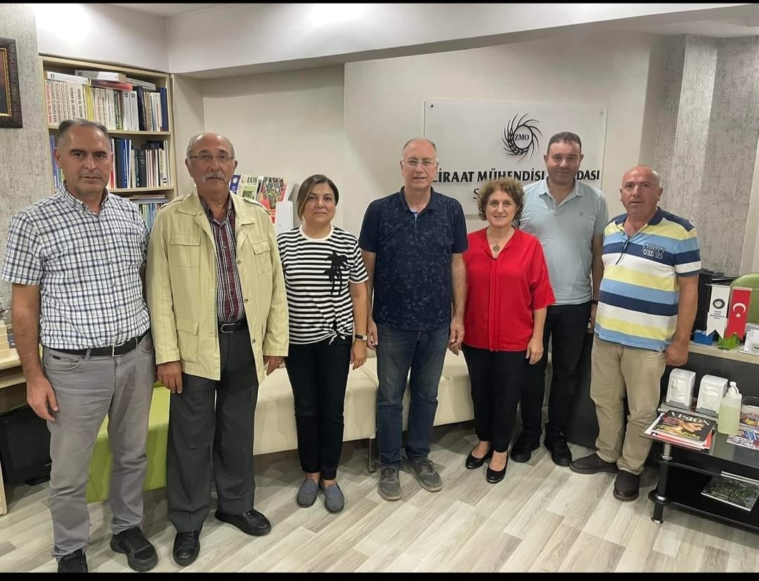 ZİRAAT MÜHENDİSLERİ ODASI SAMSUN ŞUBESİ  YÖNETİM KURULUNDA YENİ GÖREV DAĞILIMI 