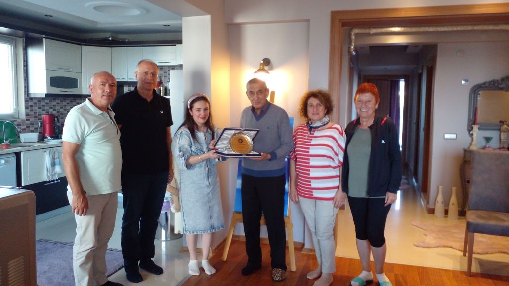 ÖNCEKİ DÖNEM ŞUBE BAŞKANIMIZ HASAN ÇOBANCI`NIN ZİYARETİ