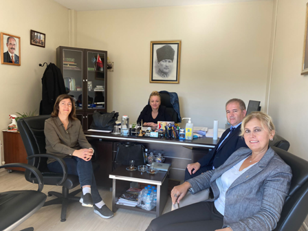 ESKİŞEHİR BÜYÜKŞEHİR BELEDİYESİ TARIMSAL HİZMETLER DAİRESİ BAŞKANI `NI MAKAMINDA ZİYARET ETTİK. 