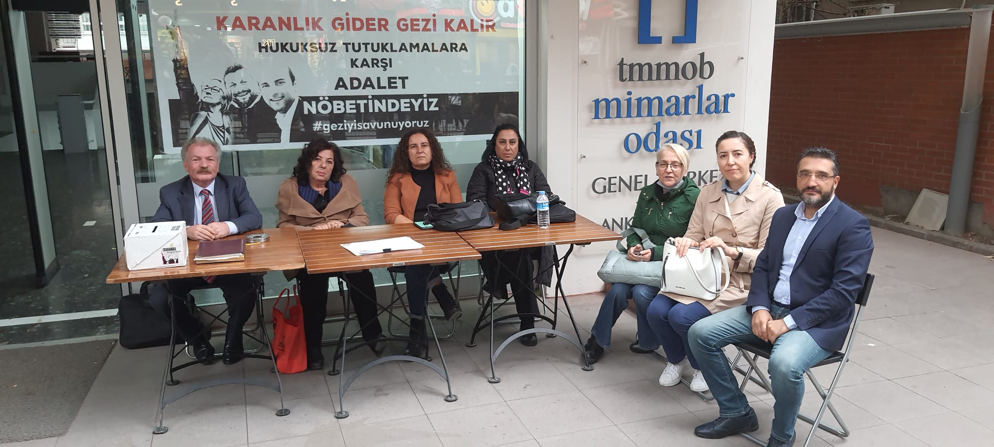 ADALET NÖBETİ'NİN 164. GÜNÜNDE NÖBETİ ODA'MIZ DEVRALDI