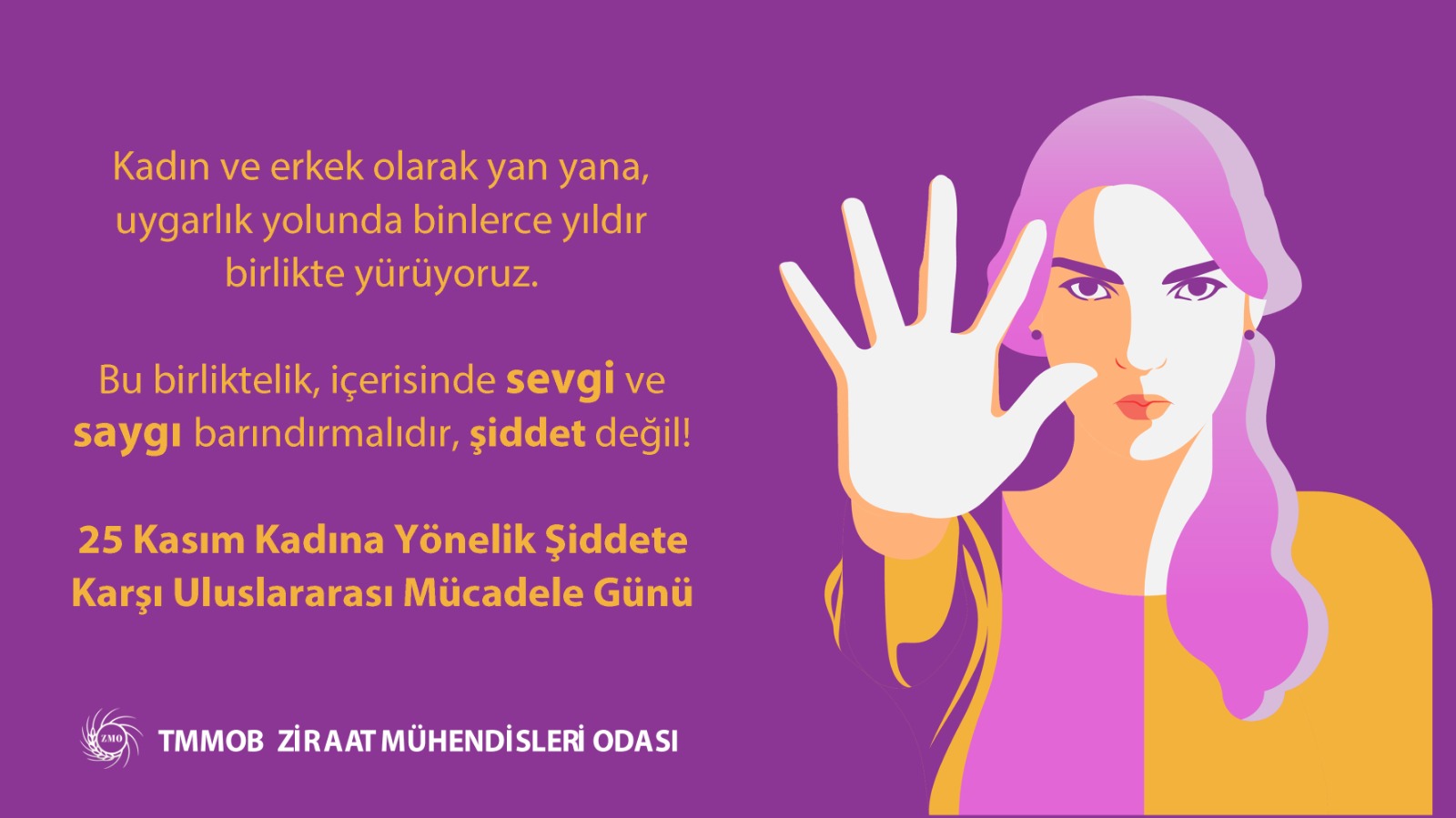 EŞİTLİK VE ÖZGÜRLÜK MÜCADELESİNDEN ASLA VAZGEÇMİYORUZ...