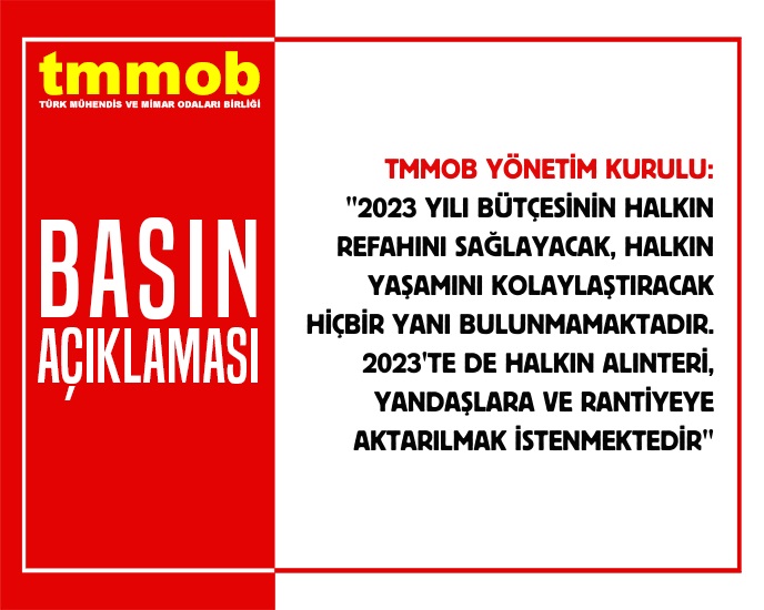 RANT İÇİN DEĞİL, HALK İÇİN BÜTÇE İSTİYORUZ