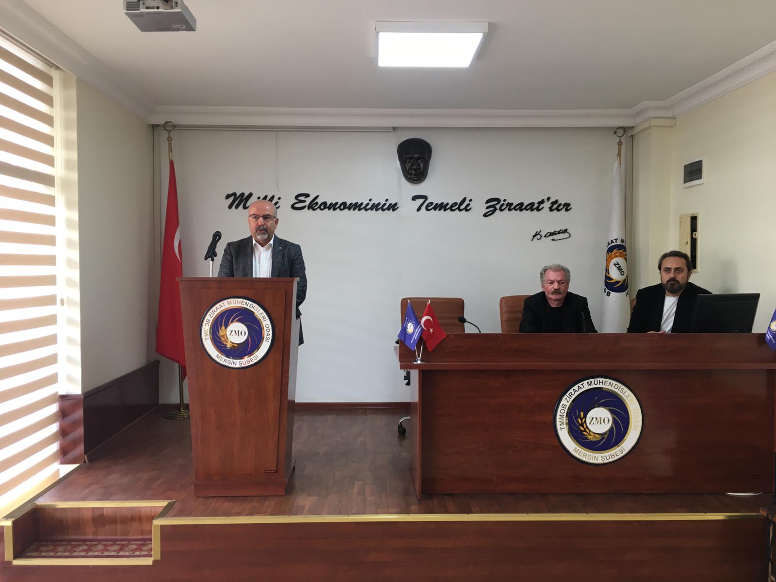 MERSİN ŞUBEMİZ ÜYE TOPLANTISI