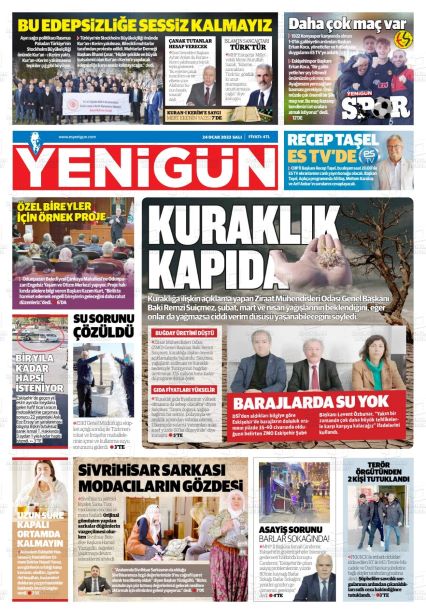 KURAKLIK KAPIDA BARAJLARDA SU YOK