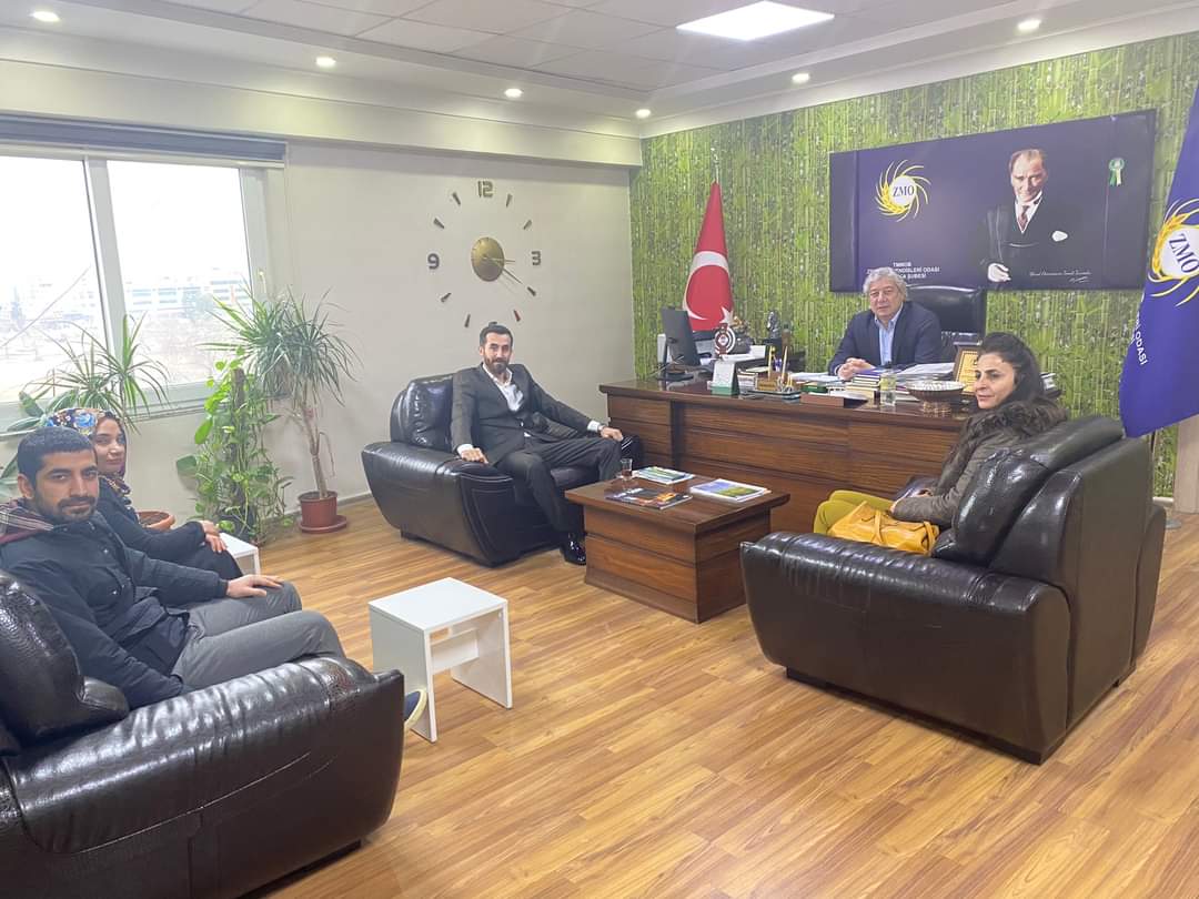 ŞURA İNSAN HAKLARI SOSYAL, KÜLTÜREL YARDIMLAŞMA DERNEĞİNİN ŞUBEMİZE ZİYARETİ