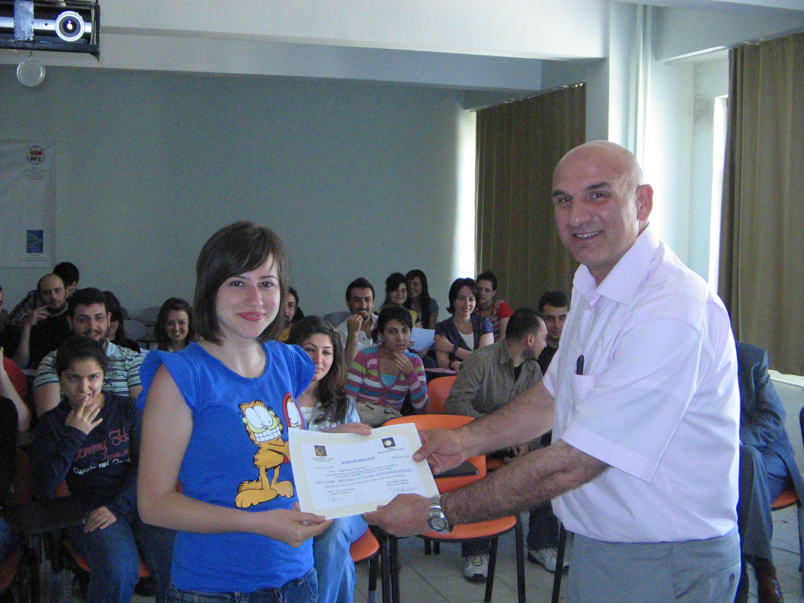 RİZE ÜNİVERSİTESİ SU ÜRÜNLERİ FAKÜLTESİ'NDE HACCP VE ISO BELGELERİ TÖRENLE DAĞITILDI