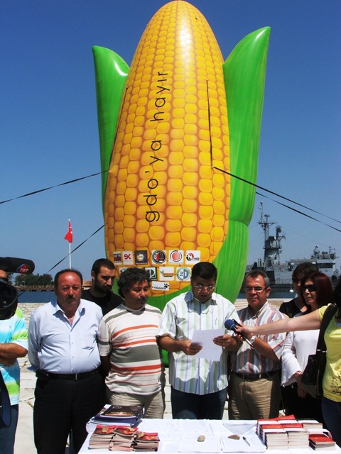 DEV MISIR BALONU İZMİR'DE SERGİLENDİ