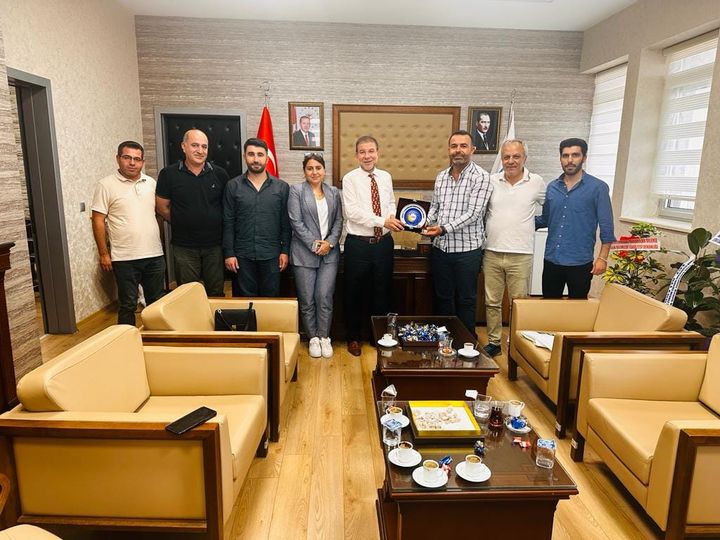 REKTÖR YARDIMCILIĞI ATANAN PROF. DR. ABDULCENAP CEVHER ZİYARET ETTİK