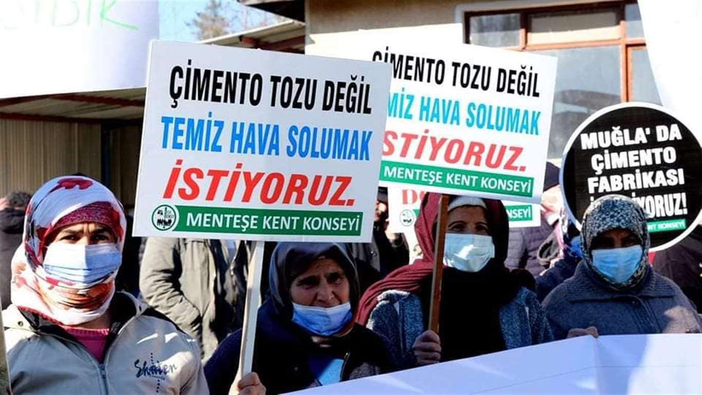 MUĞLA İLİ MERKEZ İLÇESİNDE ÇİMENTO FABRİKASI ÇED OLUMLU KARARI İPTAL EDİLDİ