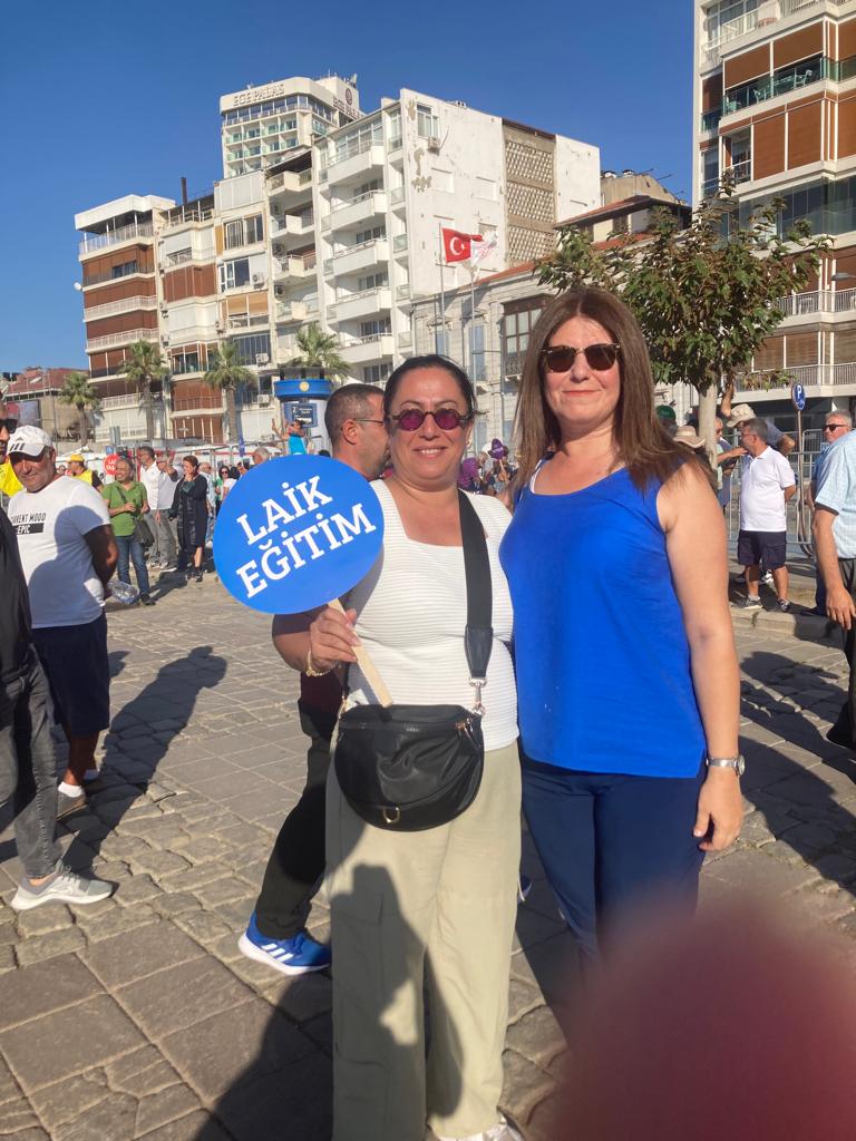 "ÇEDES'E HAYIR, LAİK EĞİTİM, LAİK YAŞAM, EŞİT YURTTAŞLIK" MİTİNGİ