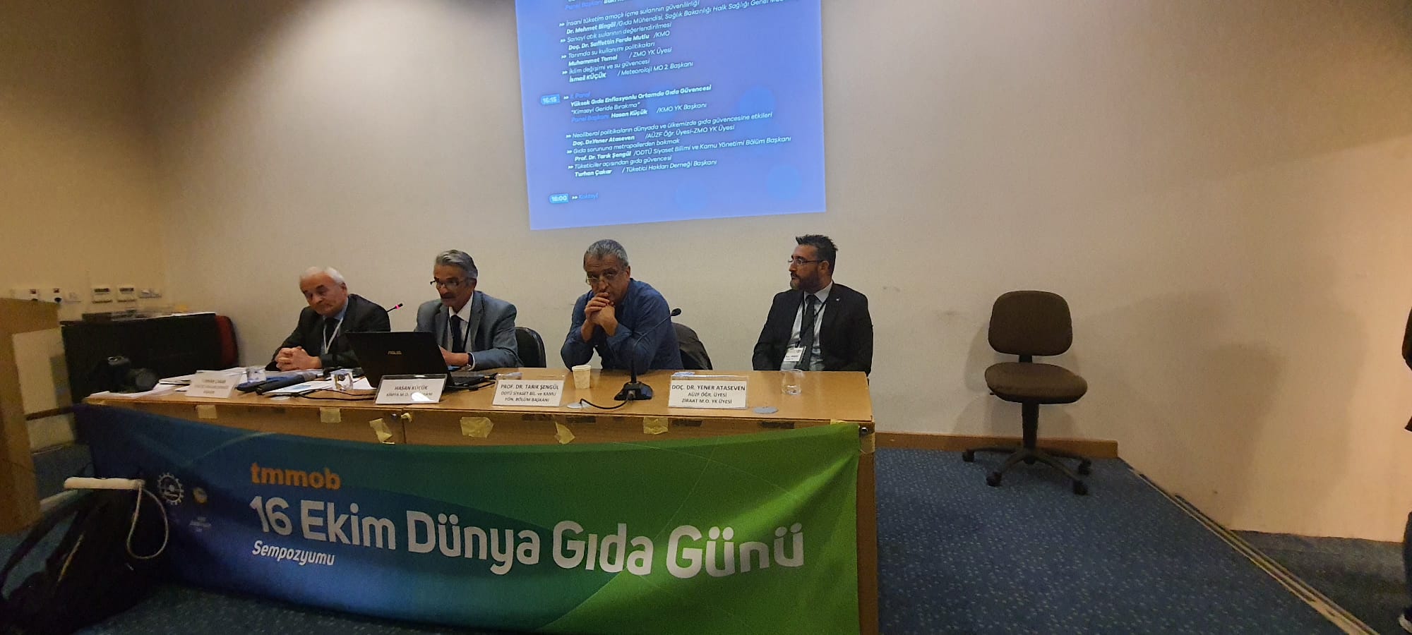 TMMOB DÜNYA GIDA SEMPOZYUMU'NU GERÇEKLEŞTİRDİK