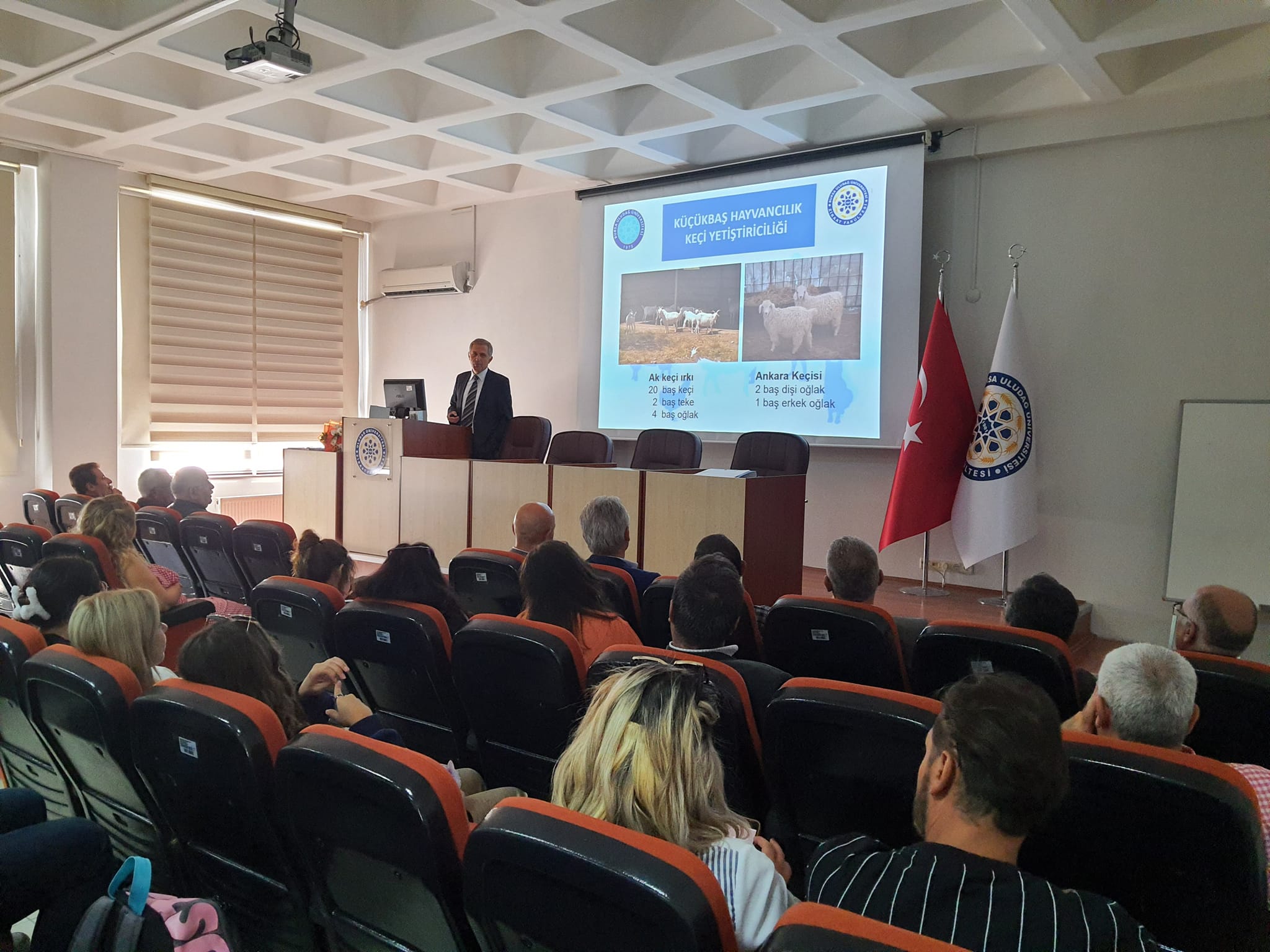 BURSA ULUDAĞ ÜNİVERSİTESİ ZOOTEKNİ BÖLÜMÜ`NÜN TANIŞMA TOPLANTISINA KATILDIK.