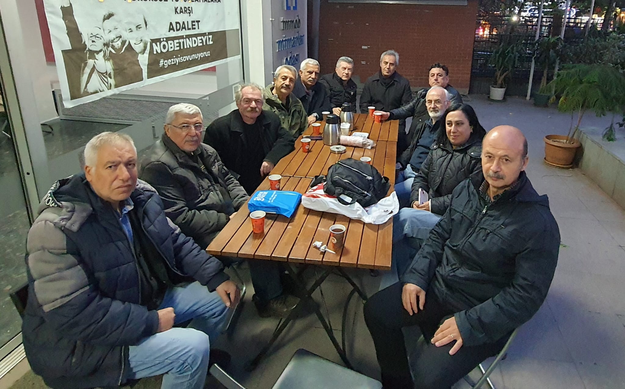 ADALET NÖBETİ'NİN 576. GÜNÜNDE NÖBETİ ODA'MIZ DOKUZUNCU KEZ DEVRALDI