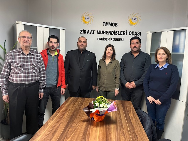 ESKİŞEHİR İLİ DAMIZLIK SIĞIR YETİŞTİRİCİLERİ BİRLİĞİ`NİN ZİYARETİ