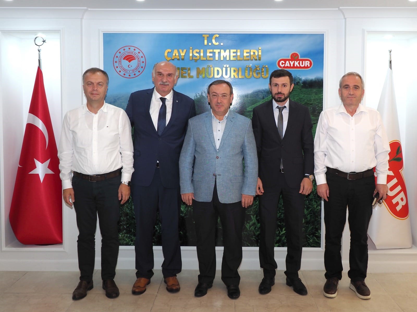 ÇAYKUR GENEL MÜDÜRÜNÜ ZİYARET