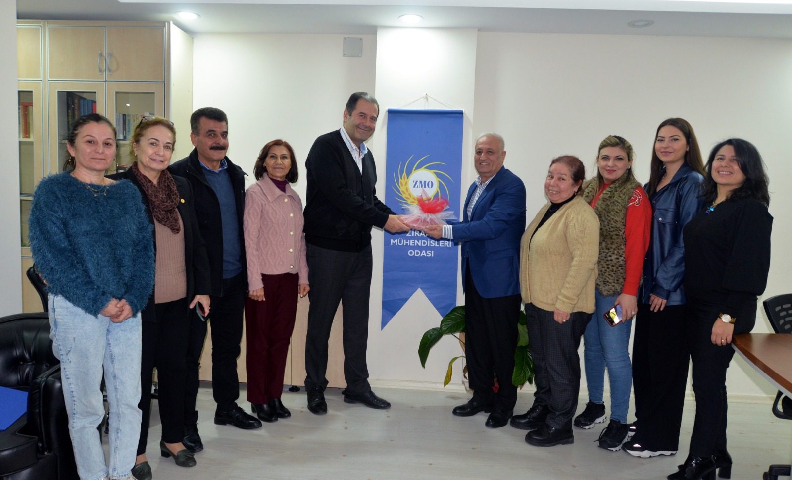 TÜM YEREL SEN'DEN ŞUBEMİZE ZİYARET