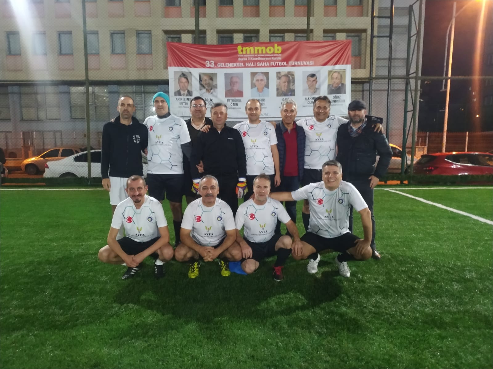 TMMOB BURSA İL KOORDİNASYON KURULU 33. GELENEKSEL FUTBOL TURNUVASINDA FİNALE YÜKSELDİK.