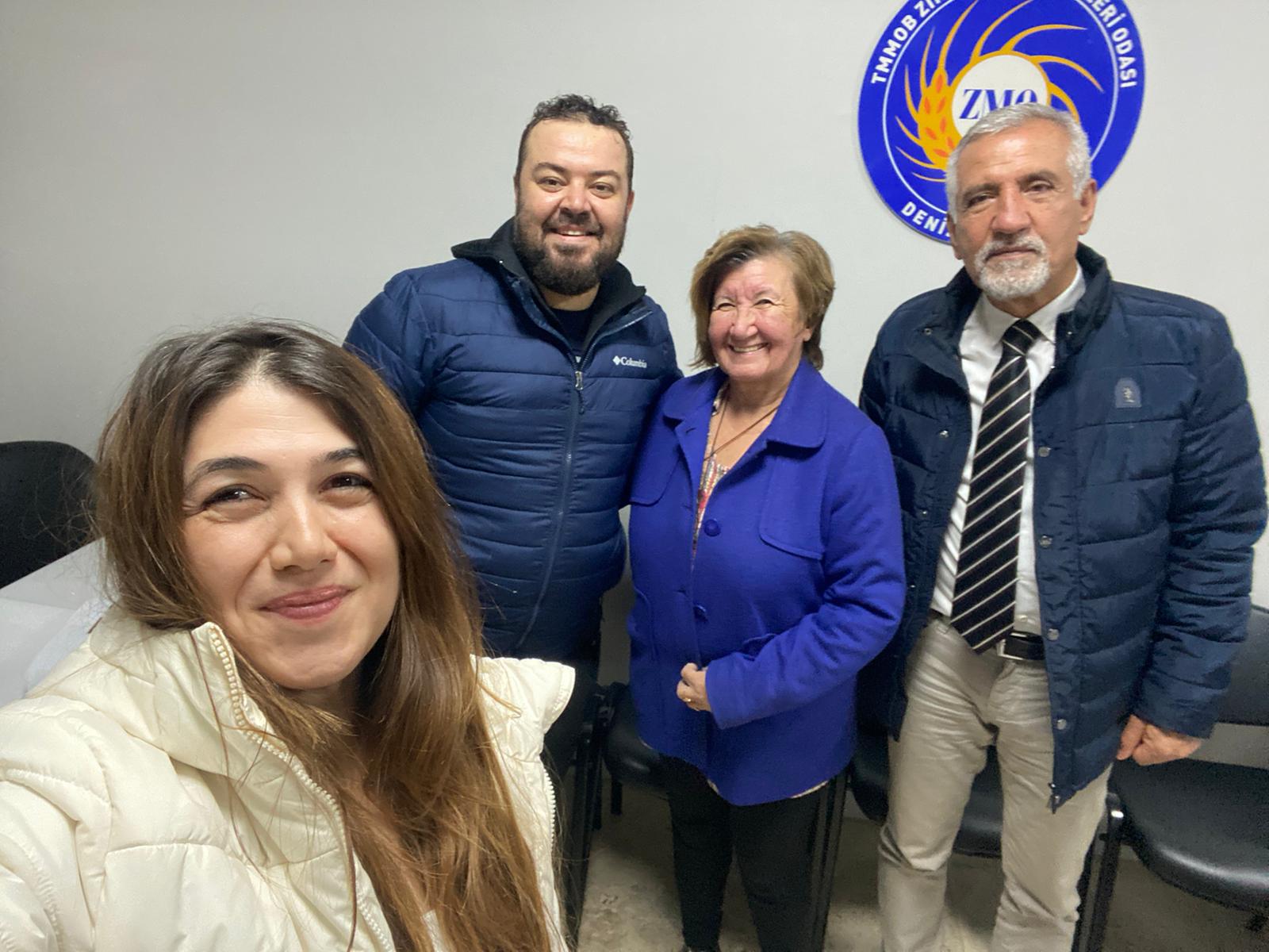 DENİZLİ ŞUBE YÖNETİM KURULU GÖREV DAĞILIMI