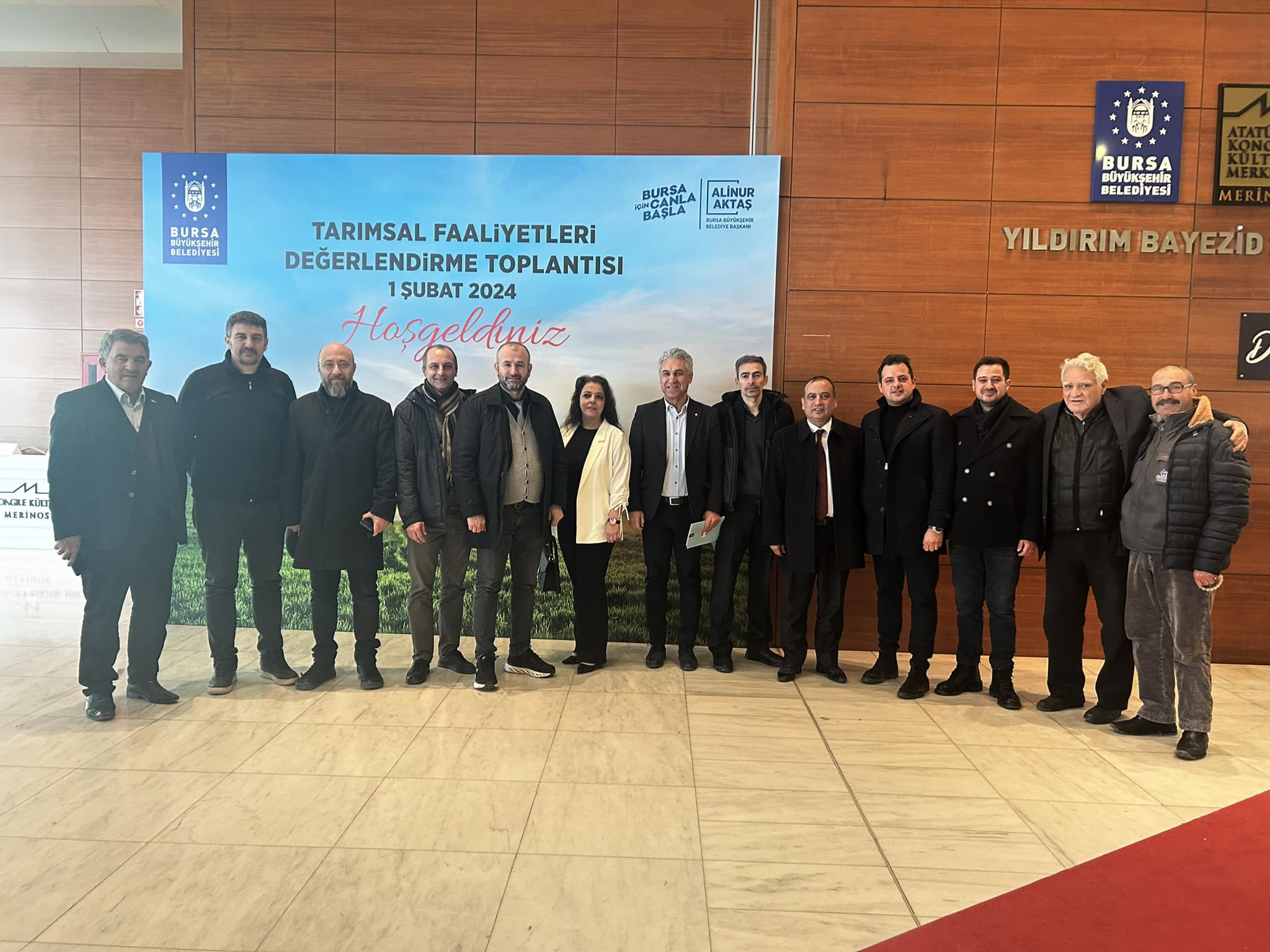 TARIMSAL FAALİYETLERİ DEĞERLENDİRME TOPLANTISI'NA KATILDIK.
