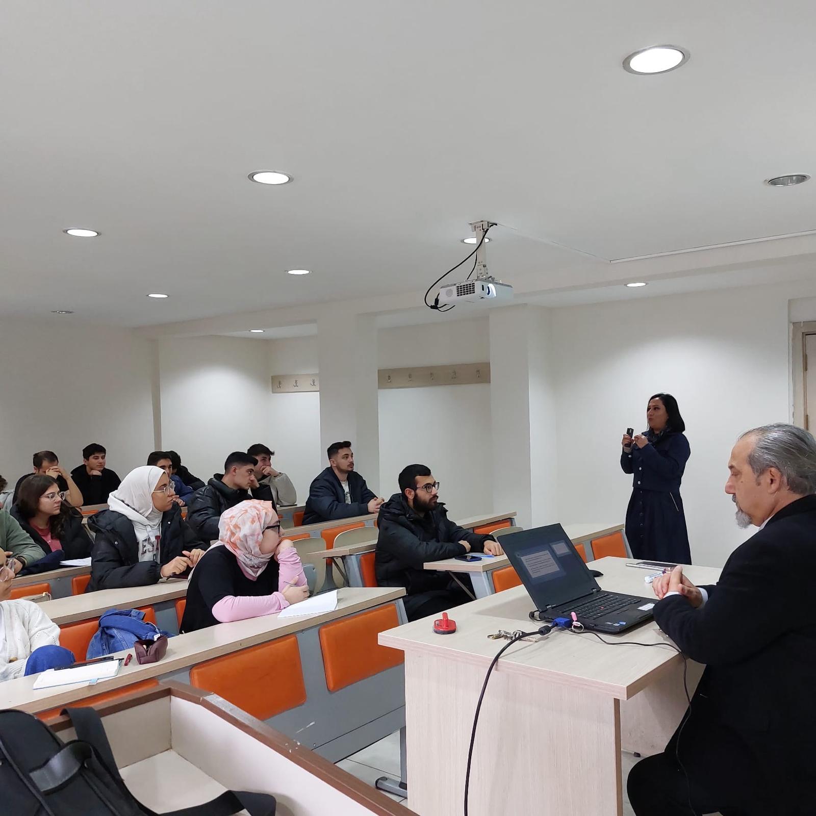 ANKARA ÜNİVERSİTESİ ZİRAAT FAKÜLTESİ "MESLEK YAŞAMINA UYUM" DERSİNE KATILDIK