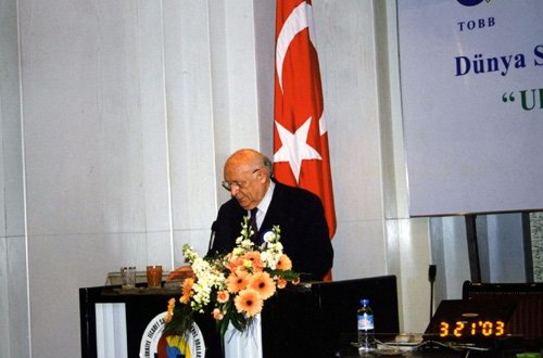 DÜNYA SU GÜNÜ 2003 ETKİNLİKLERİ
"ULUSAL SULAMA YÖNETİMİ"
SEMPOZYUMU"