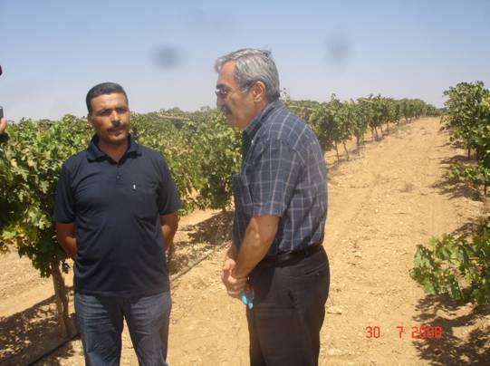 ÖNDER ÇİFTÇİLERİMİZ ARAZİLERİNDE ZİYARET EDİLDİ