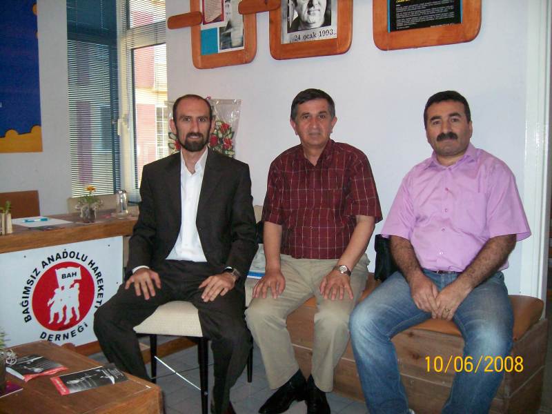 BAĞIMSIZ ANADOLU HAREKETİ DERNEĞİ ZİYARET EDİLDİ.