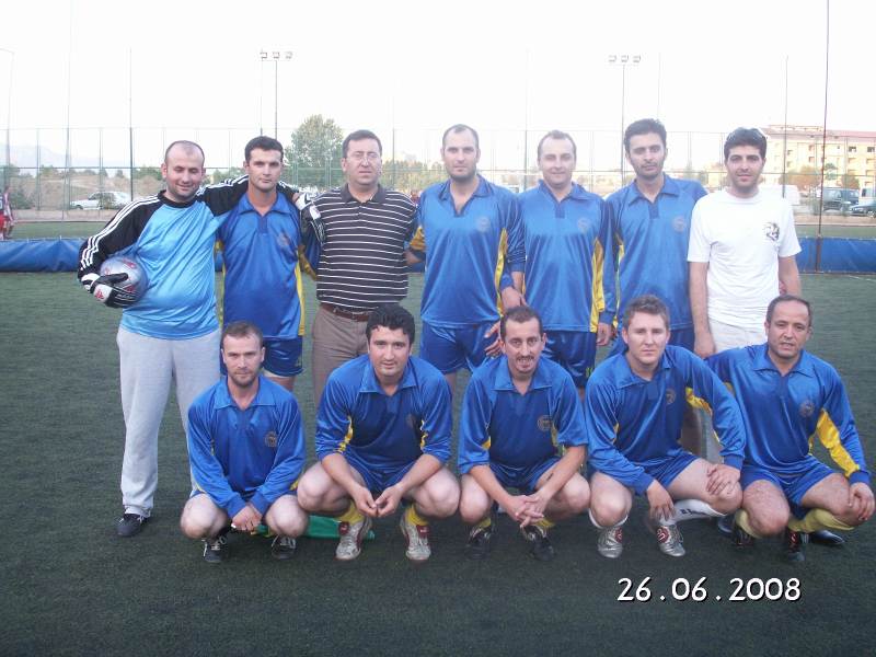 TMMOB İKK HALI SAHA FUTBOL TURNUVASI DÜZENLENDİ.