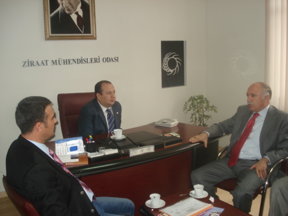TARIM VE KIRSAL KALKINMAYI DESTEKLEME KURUMU İL KOORDİNATÖRÜNDEN ŞUBEMİZE ZİYARET 