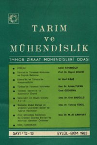 2936 TARIM VE MÜHENDİSLİK