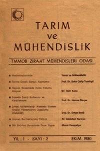 2927 TARIM VE MÜHENDİSLİK