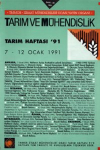 2958 TARIM VE MÜHENDİSLİK