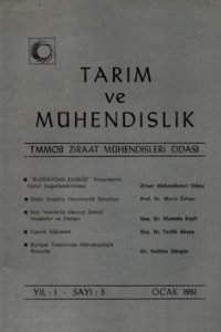 2928 TARIM VE MÜHENDİSLİK