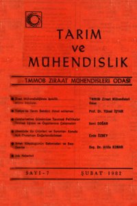 2931 TARIM VE MÜHENDİSLİK