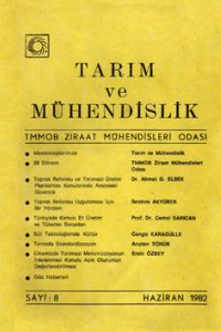 2932 TARIM VE MÜHENDİSLİK